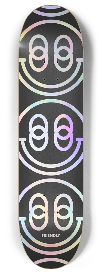 FRIENDLY™ Stack of Smiles (Holographic) - 8.0