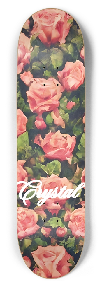 Rose Bush Skateboard 8-1/2 Skateboard Deck