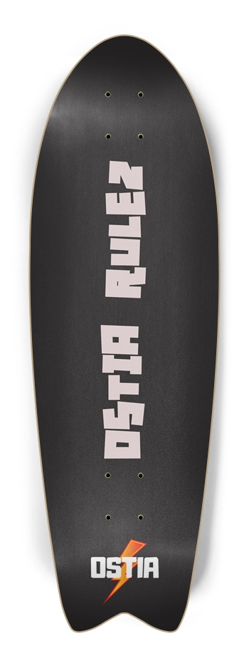 Custom Skateboard Fish Tail