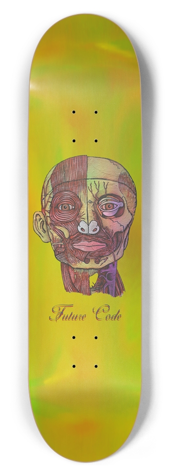 “Different View” - Holographic 8-1/2 Skateboard Deck