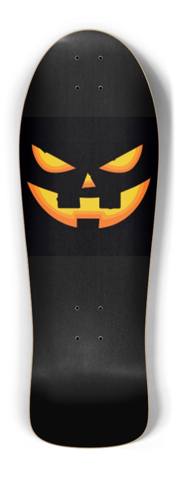 Jack-O'-Lantern Skateboard Old School Shape