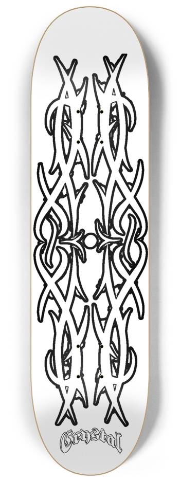 Thorns Skateboard 8-1/4 Skateboard Deck