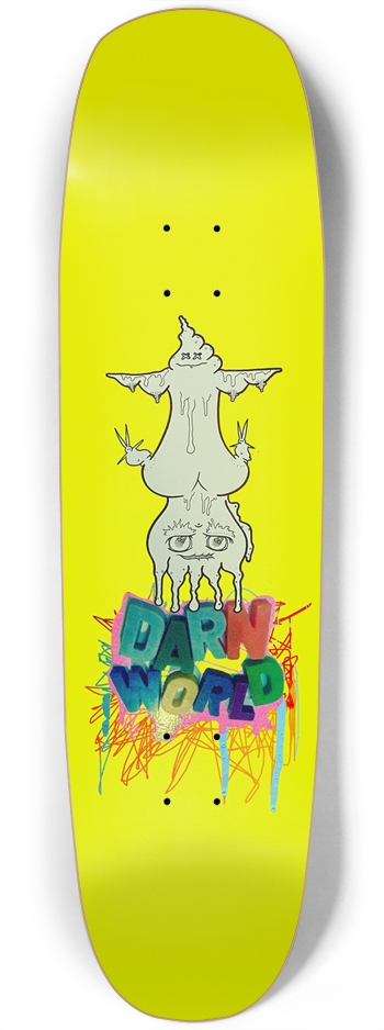 OLD DROOL 8.75” Glow Yellow Square Nose