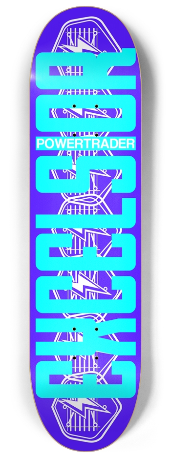 Excelsior Amethyst 8-1/4 Skateboard Deck