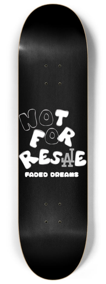 Faded Dreams “Icon” Series #1 8-1/4 Skateboard Deck