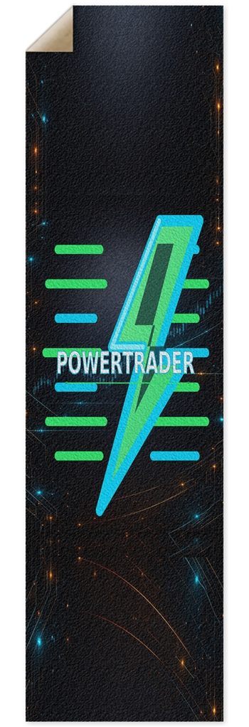PowerGrip PatternShredder 10" Griptape (For Shredder shape decks) 10 x 36 Inch Griptape