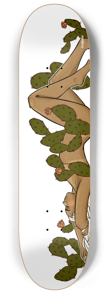 Prickly Skate Deck 8-1/4 Skateboard Deck