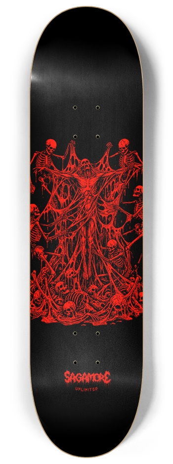 Skeletons 8-1/4 Skateboard Deck
