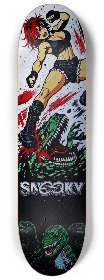 Dino Boned 8.25 8-1/4 Skateboard Deck