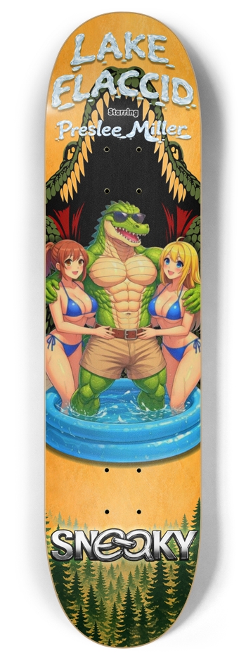 Lake Flaccid 8.0 8 Inch Skateboard Deck