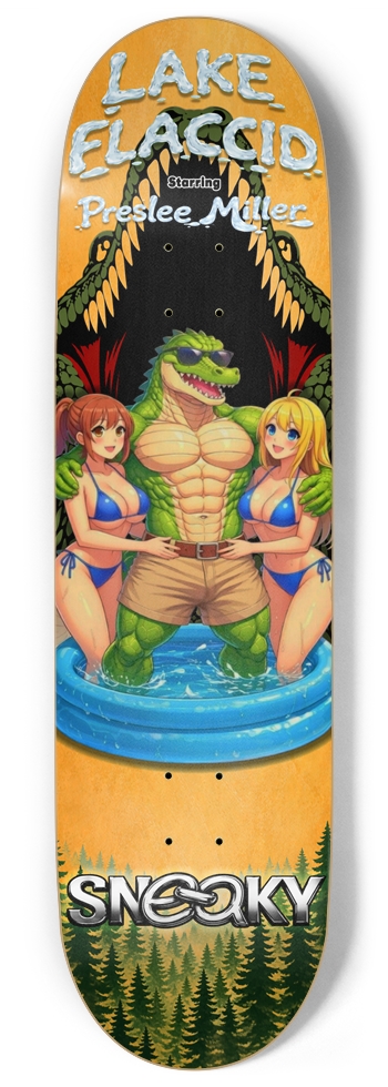 Lake Flaccid 9.0 9 Inch Skateboard