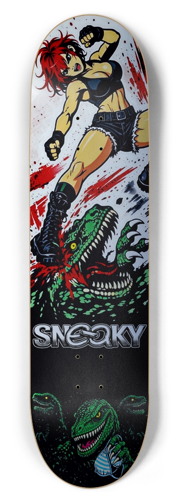 Dino Boned 8.5 8-1/2 Skateboard Deck
