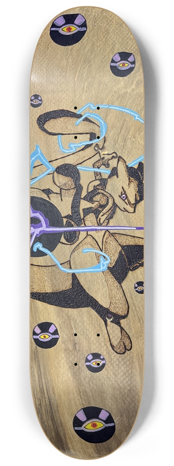 Mewtwo 8-1/4 Skateboard Deck