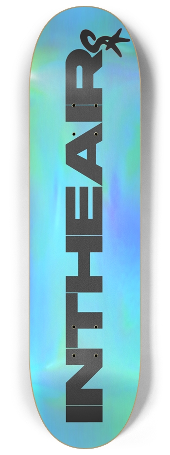 TEAL HOLO 8.25 8-1/4 Skateboard Deck