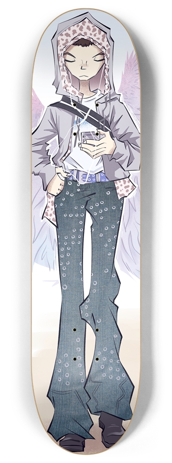 Racer Boy 8 Inch Skateboard Deck