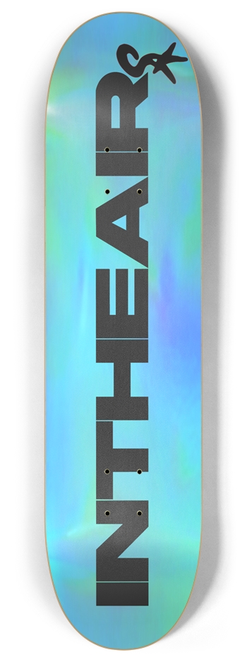 TEAL HOLO 8.5 8 Inch Skateboard Deck