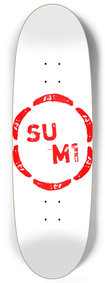 sum1sk8boards white egg shape skateboard Egg Shape