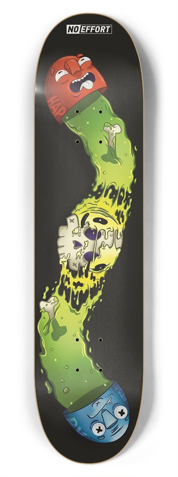 Happy Pill 7-3/4 Skateboard Deck