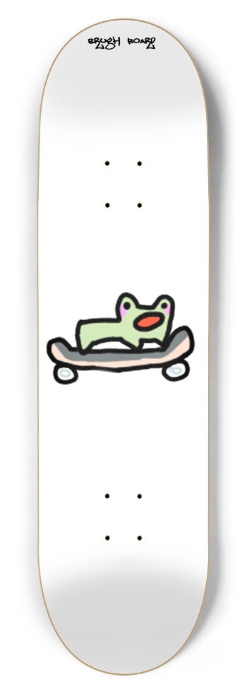 Goofy Frogboard-Green 8-3/4 Inch Skateboard