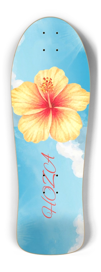 Tropical Paradise - HOZA Board Old School Shape