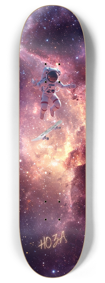 "Cosmonaut" HOZA Board 8 Inch Skateboard Deck
