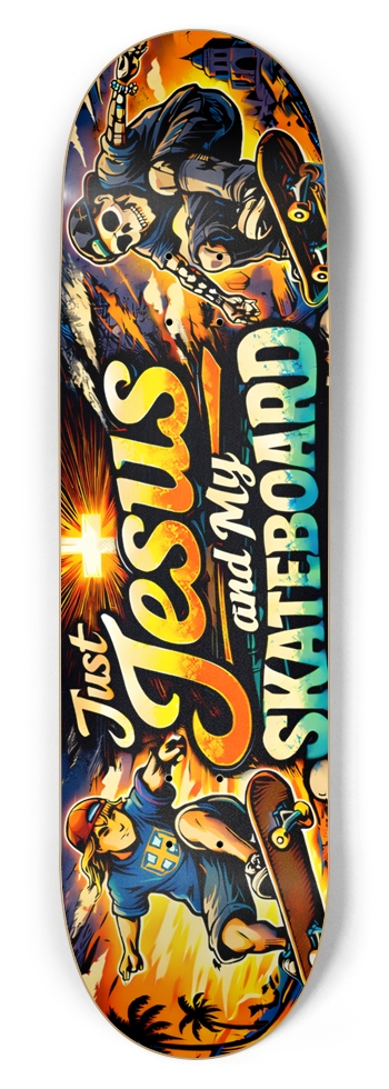 Just Jesus and my Skateboard- The N.C.Megatones 