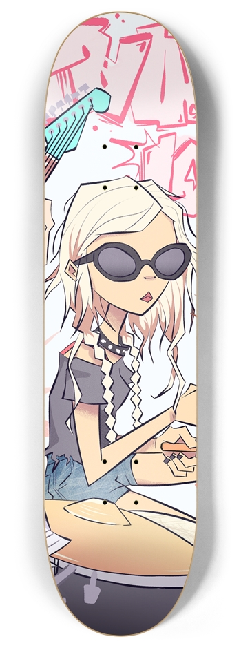 Drummer 8 Inch Skateboard Deck
