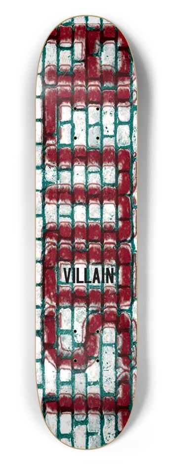 VILLAIN ALMOST BRICK TRICK DECK 02 7-1/2 Skateboard Deck