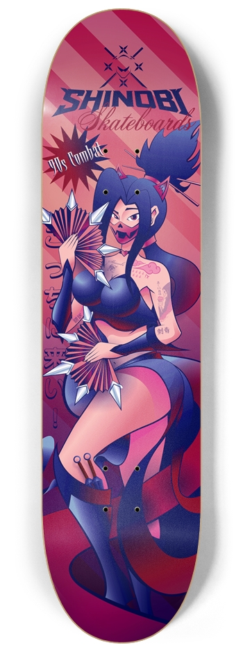 90s Combat - 8.25 Inch 8-1/4 Skateboard Deck