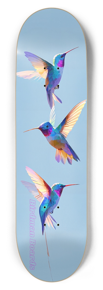 Hummingbirds Beta 8-3/4 Inch Skateboard