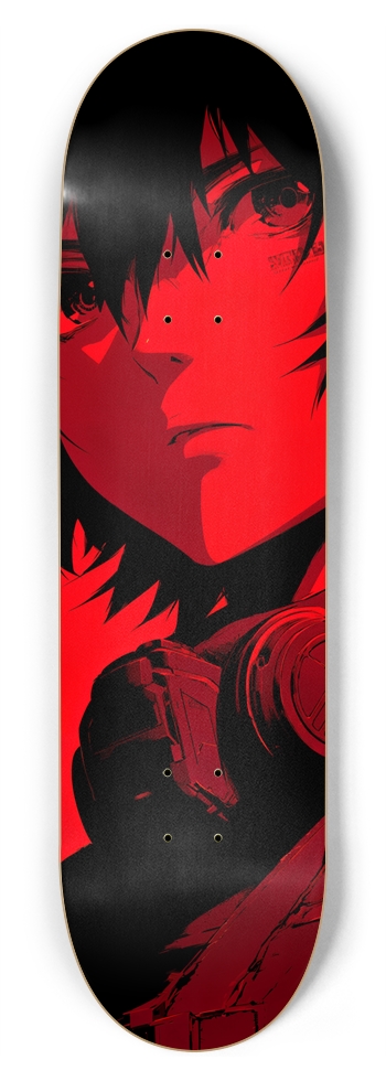 Steampunk Waifu 8-3/4 Inch Skateboard