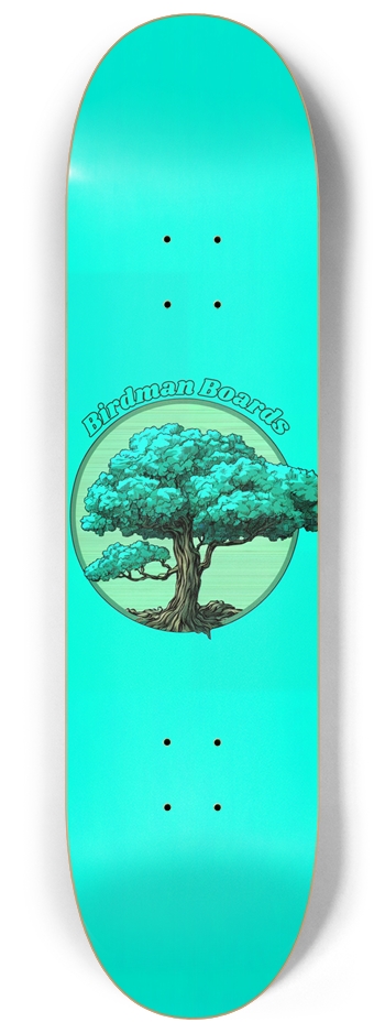 Zen Tree 8-1/4 Skateboard Deck