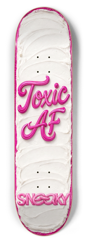 Let Them Eat! 8.5 8-1/2 Skateboard Deck