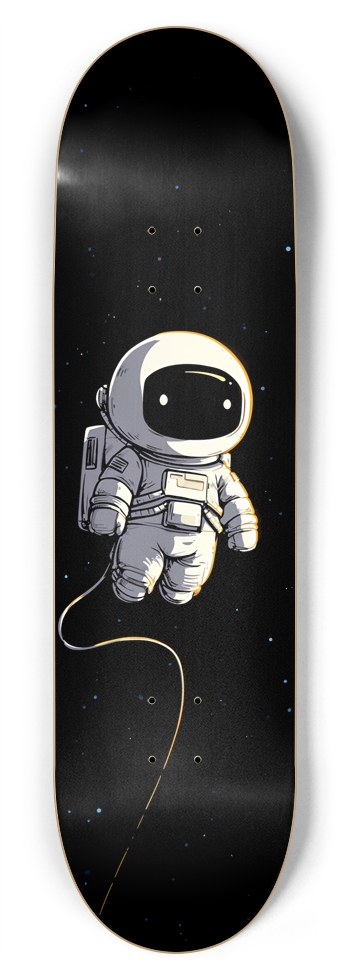 Unbound Astronaut 8-3/4 Inch Skateboard