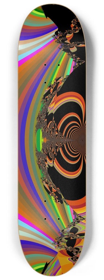 Fractal #1836 #1 8-1/4 Skateboard Deck