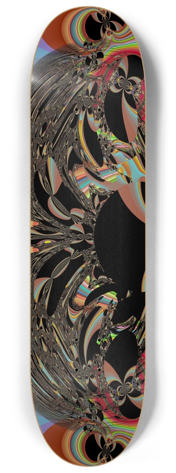 Fractal #1825 #1 8-1/4 Skateboard Deck