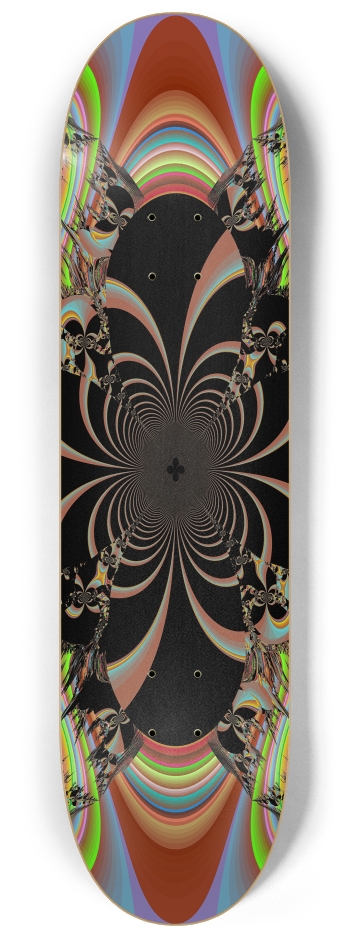 Fractal #1825 #2 8-1/4 Skateboard Deck