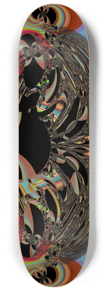 Fractal #1825 #3 8-1/4 Skateboard Deck