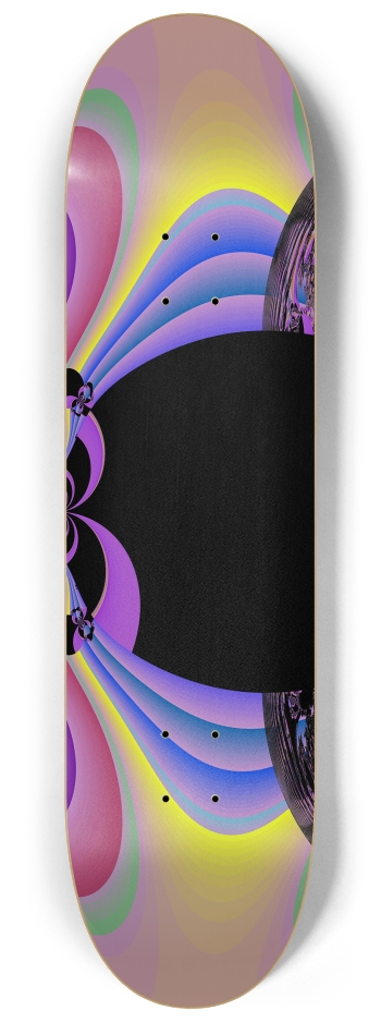 Fractal #1841 #1 8-1/4 Skateboard Deck