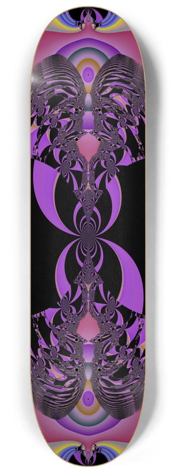 Fractal #1841 #2 8-1/4 Skateboard Deck