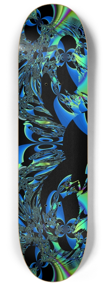 Fractal #1842 #1 8-1/4 Skateboard Deck