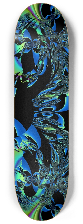 Fractal #1842 #3 8-1/4 Skateboard Deck