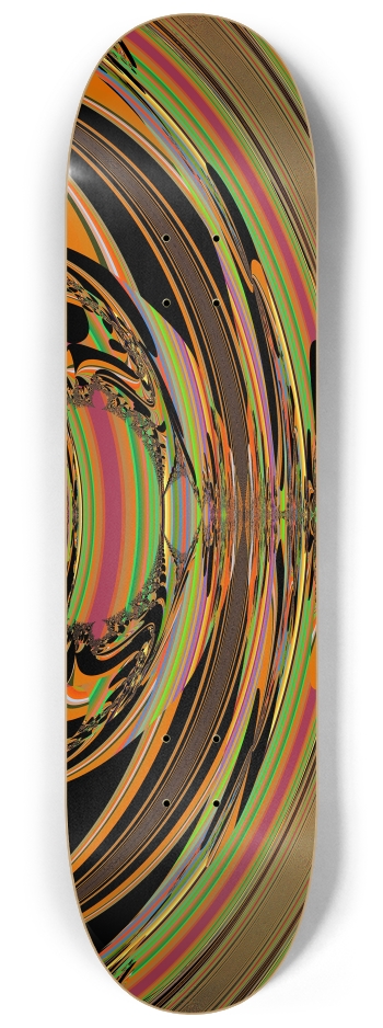 Fractal #1835 #3 8-1/4 Skateboard Deck
