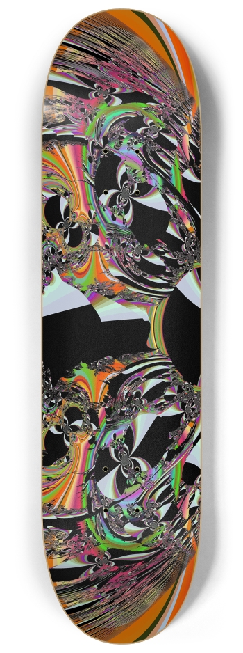 Fractal #1839 #1 8-1/4 Skateboard Deck