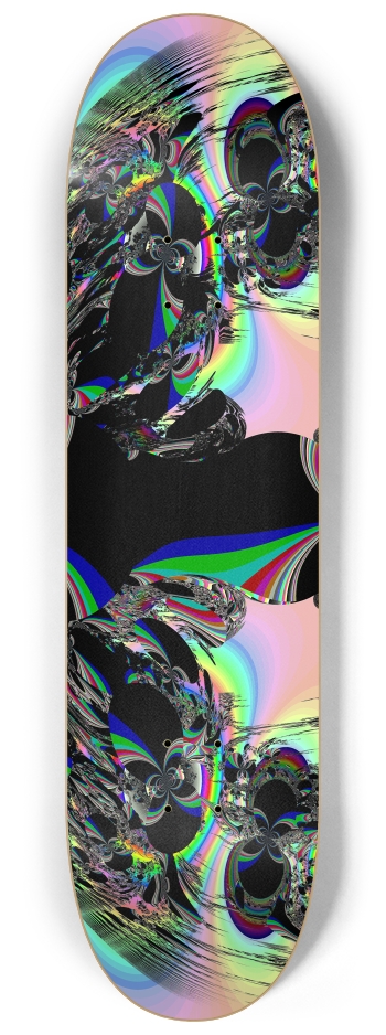 Fractal #1813 #3 8-1/4 Skateboard Deck