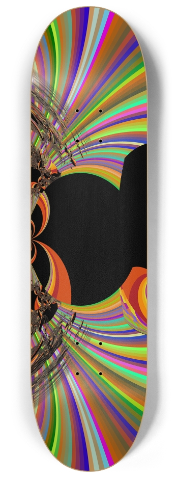 Fractal #1837 #1 8-1/4 Skateboard Deck