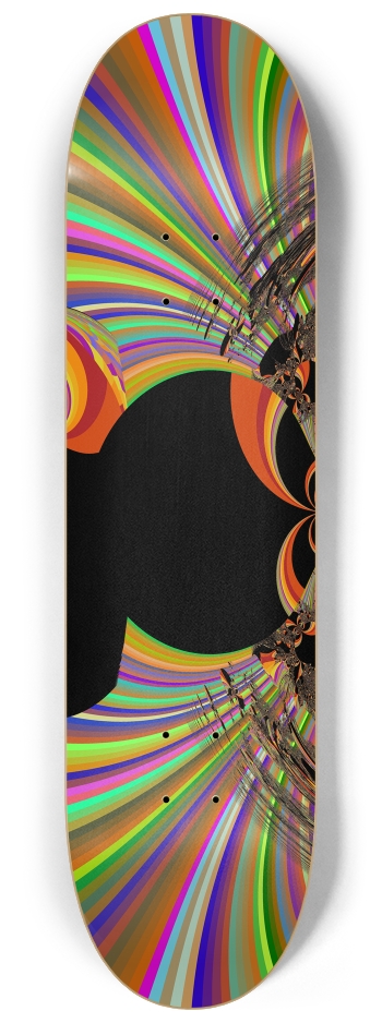 Fractal #1837 #3 8-1/4 Skateboard Deck