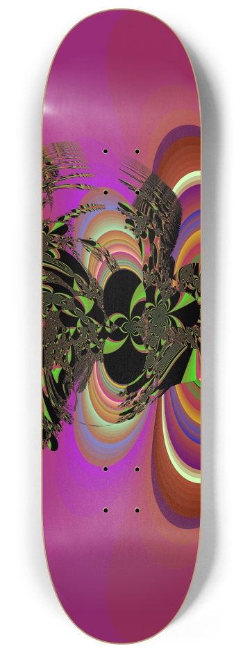 Fractal #1845 #1 8-1/4 Skateboard Deck