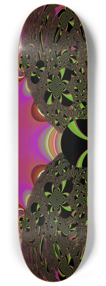 Fractal #1844 #1 8-1/4 Skateboard Deck