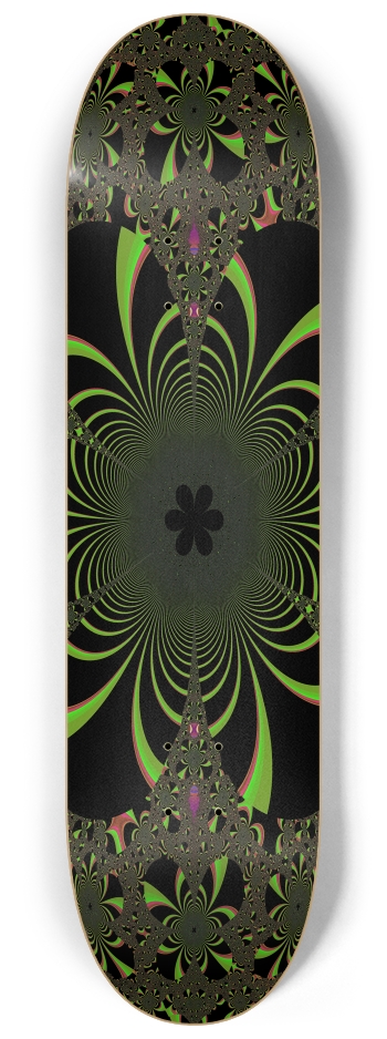 Fractal #1844 #2 8-1/4 Skateboard Deck